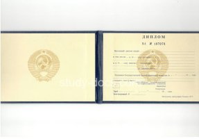 Диплом техникума ссср старого образца в Воронеже